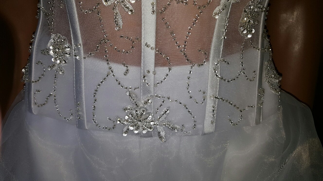 sexy halter wedding gown